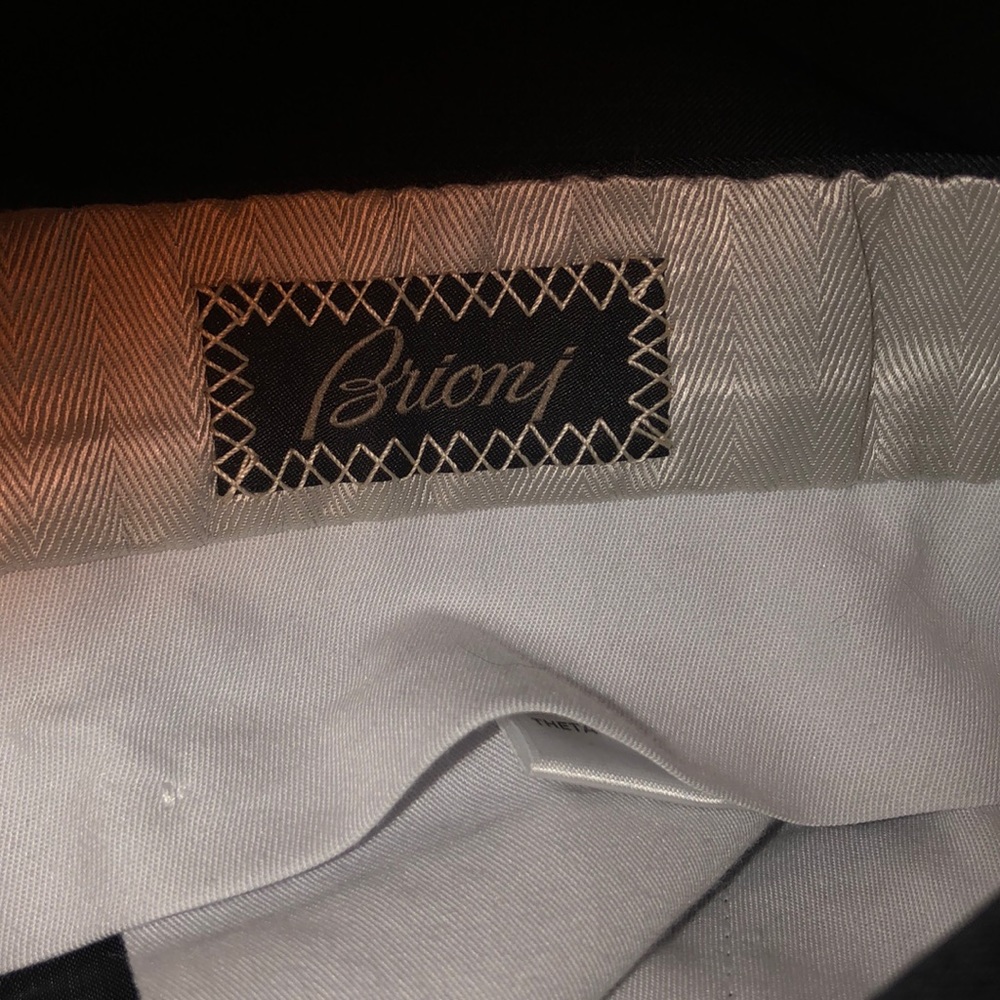 Brioni dark grey dress pants